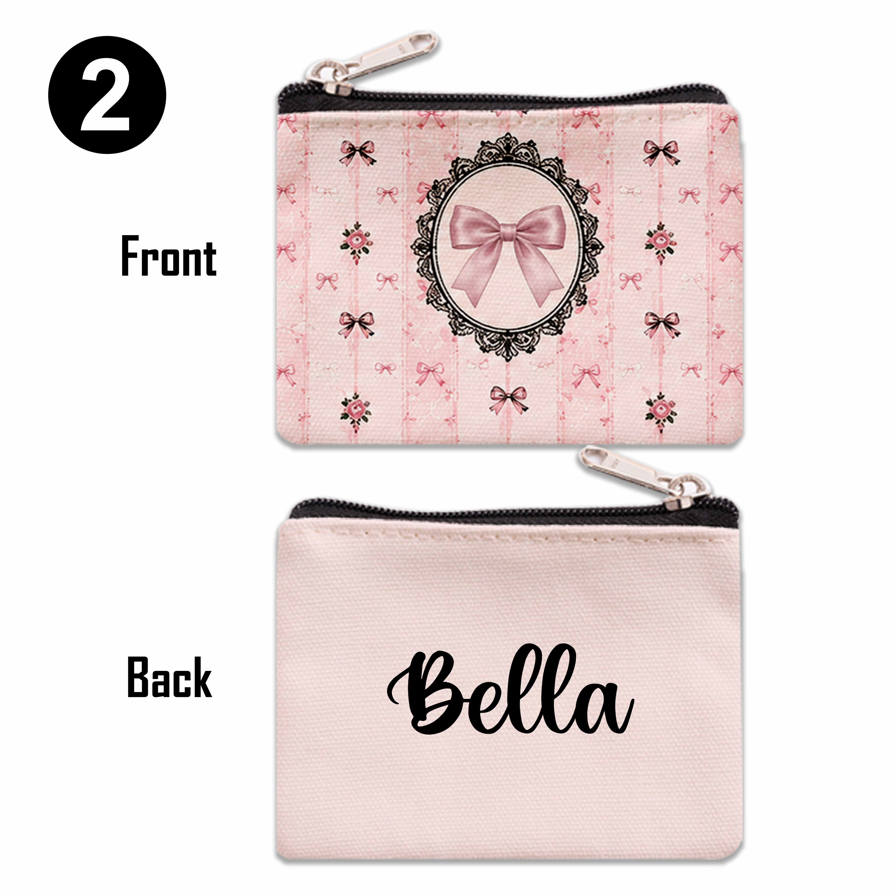 Coquette Collection - Personalized Coinpurse - Gift, Giveaways and Souvenir