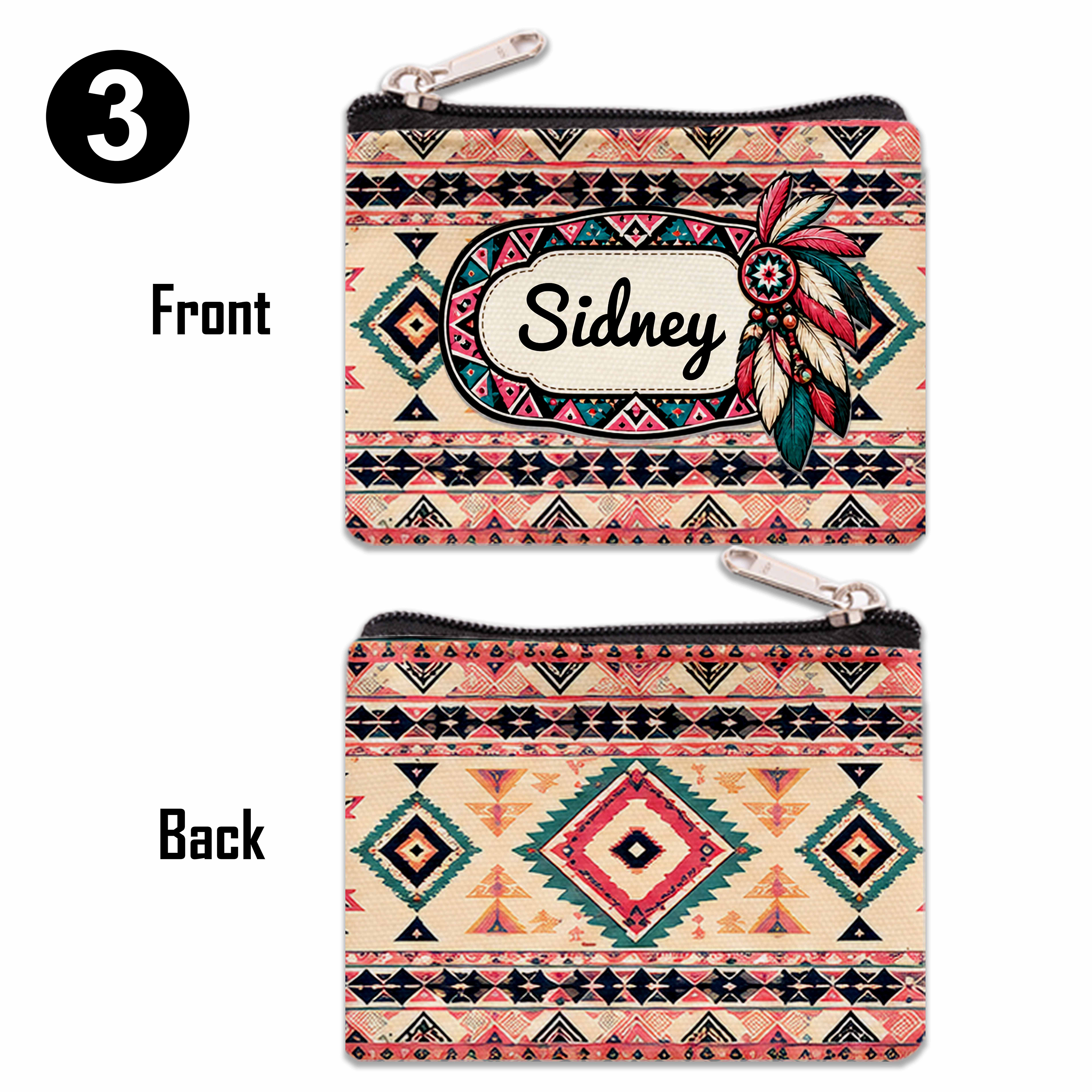 Aztec Collection - Personalized Coinpurse - Gift, Giveaways and Souvenir