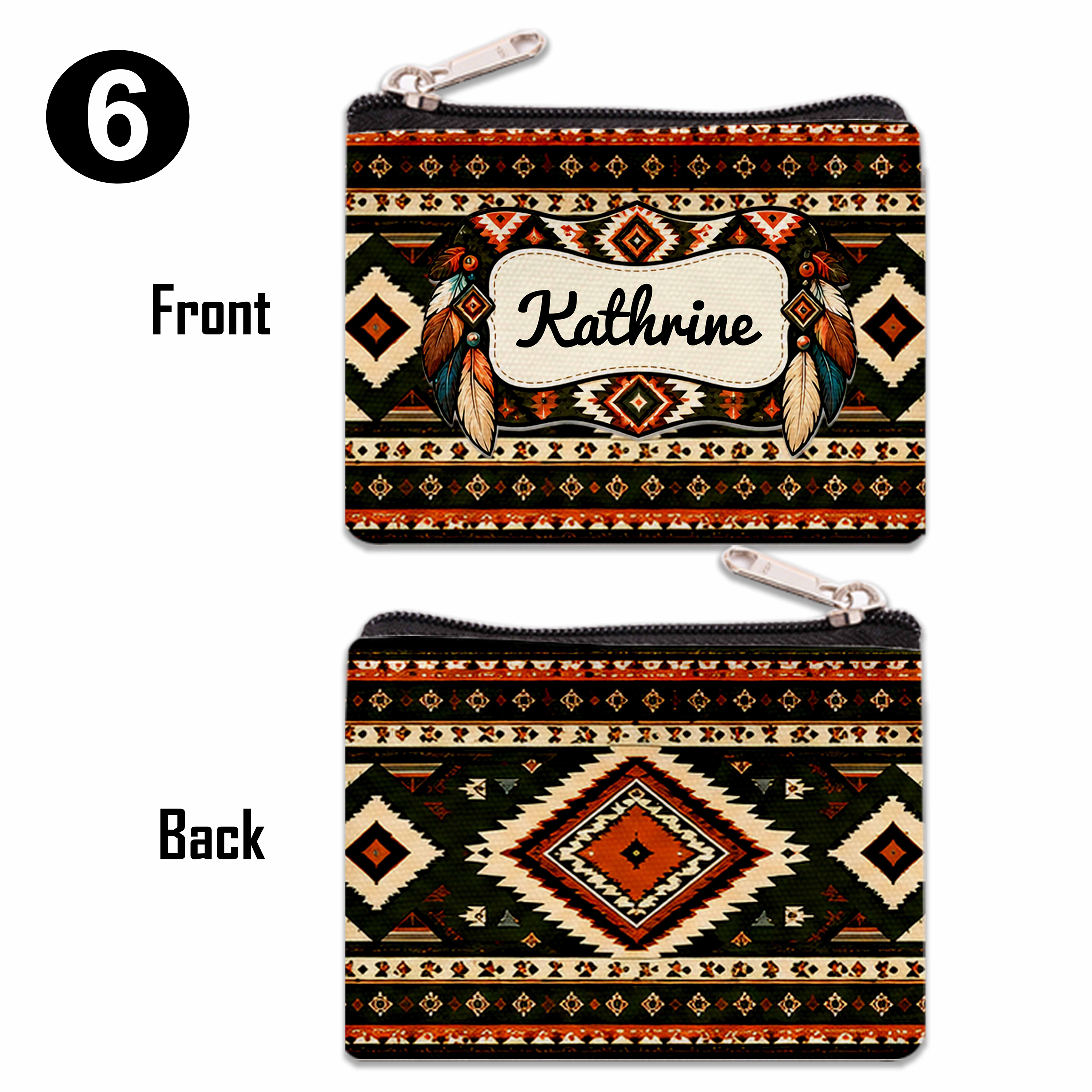 Aztec Collection - Personalized Coinpurse - Gift, Giveaways and Souvenir