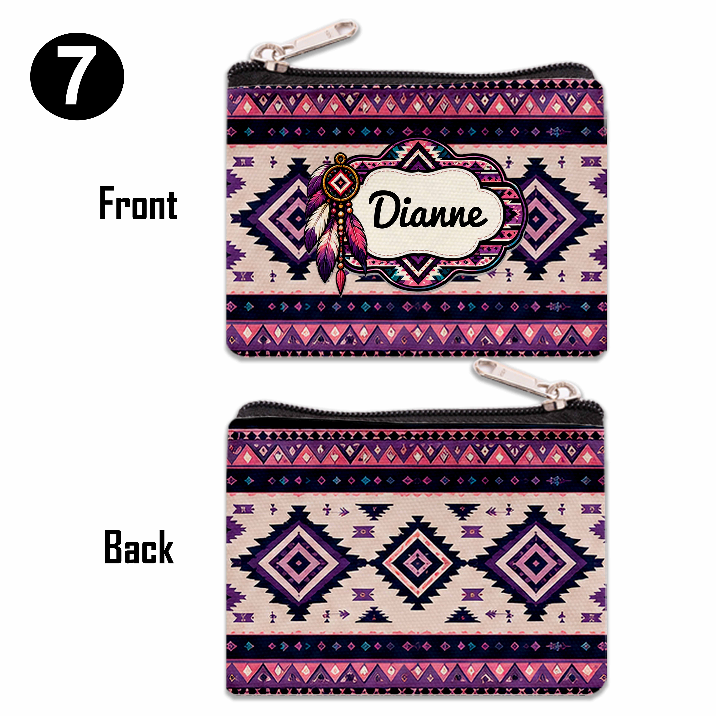 Aztec Collection - Personalized Coinpurse - Gift, Giveaways and Souvenir