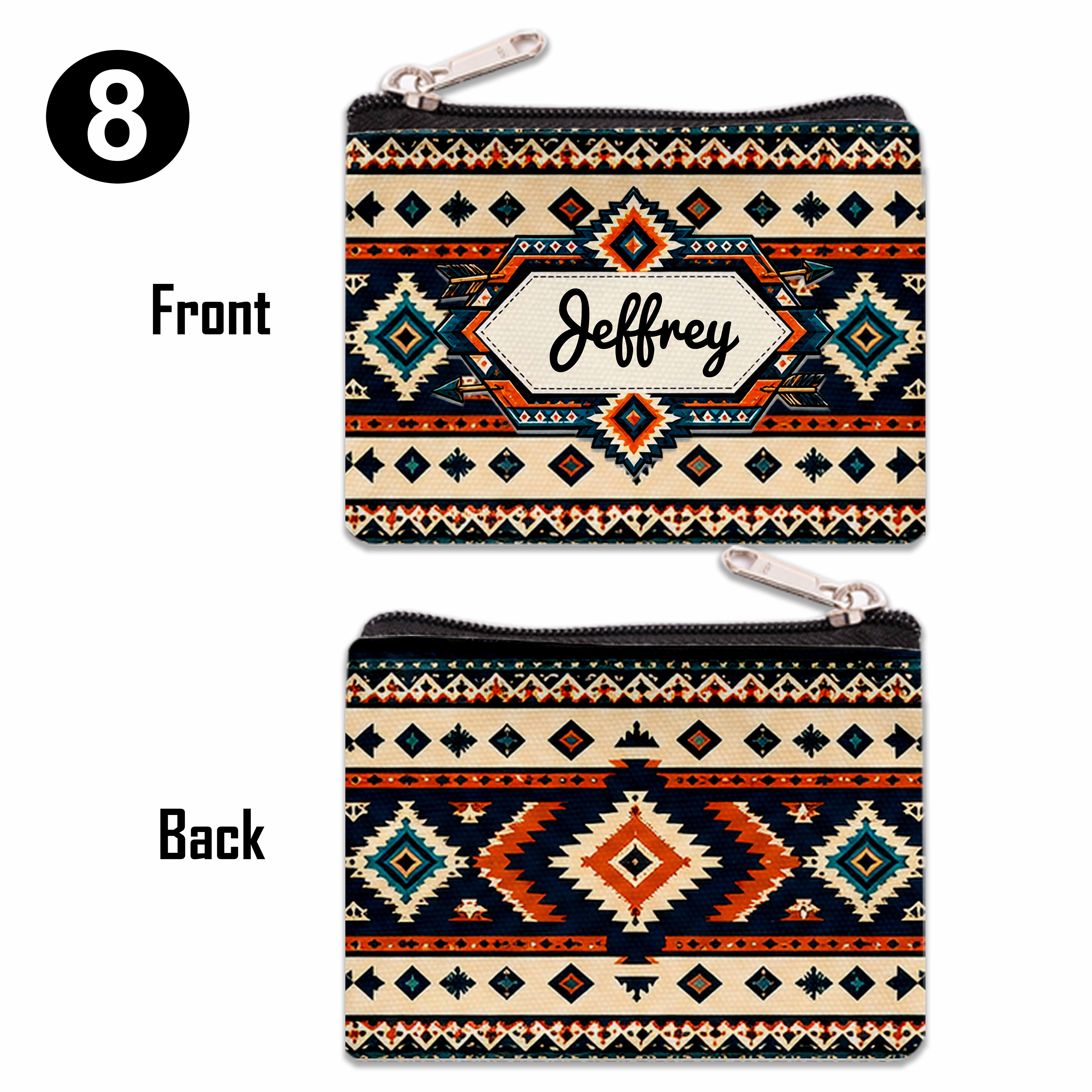 Aztec Collection - Personalized Coinpurse - Gift, Giveaways and Souvenir